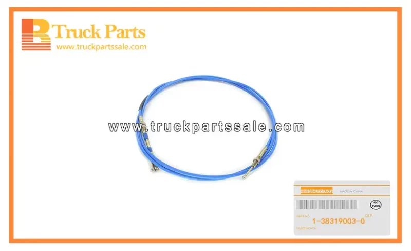Power Take Off Control Cable for ISUZU CXZ 1-38319003-0 1383190030 1-38319-003-0 Cable de control de toma de fuerza