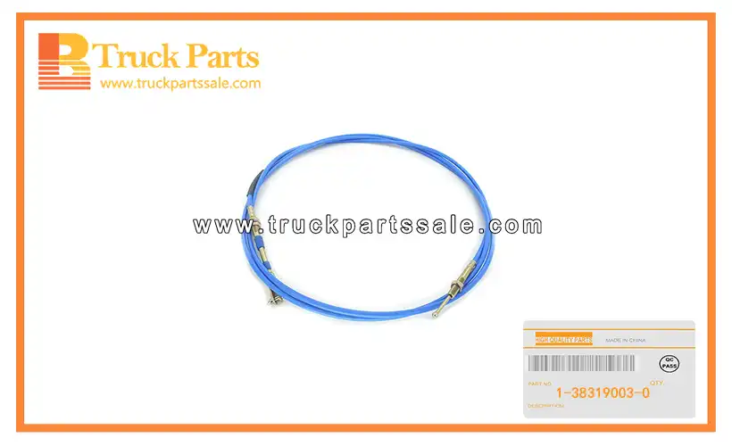 Power Take Off Control Cable for ISUZU CXZ 1-38319003-0 1383190030 1-38319-003-0 Cable de control de toma de fuerza