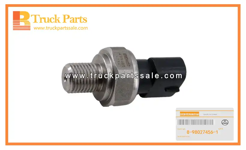 Pressure Sensor for ISUZU 6HK1 4HK1 8-98027456-1 8980274561 8-98027-456-1 Sensor de presi??n