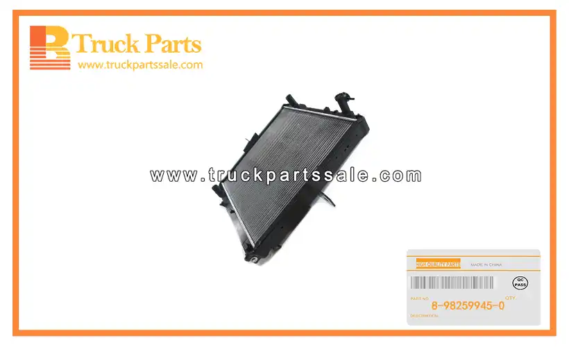 Radiator Assembly for ISUZU NPR 4HK1 8-98259945-0 8982599450 8-98259-945-0 Conjunto de radiador