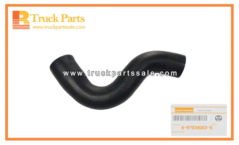 Radiator Inlet Water Hose for ISUZU 4JB1 NKR55 8-97034003-0 8970340030 8-97034-003-0 Manguera de agua de entrada del radiador