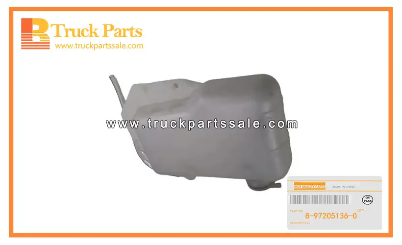 Radiator Surge Tank for ISUZU 100P 600P 8-97205136-0 8972051360 8-97205-136-0 Tanque de compensaci??n del radiador