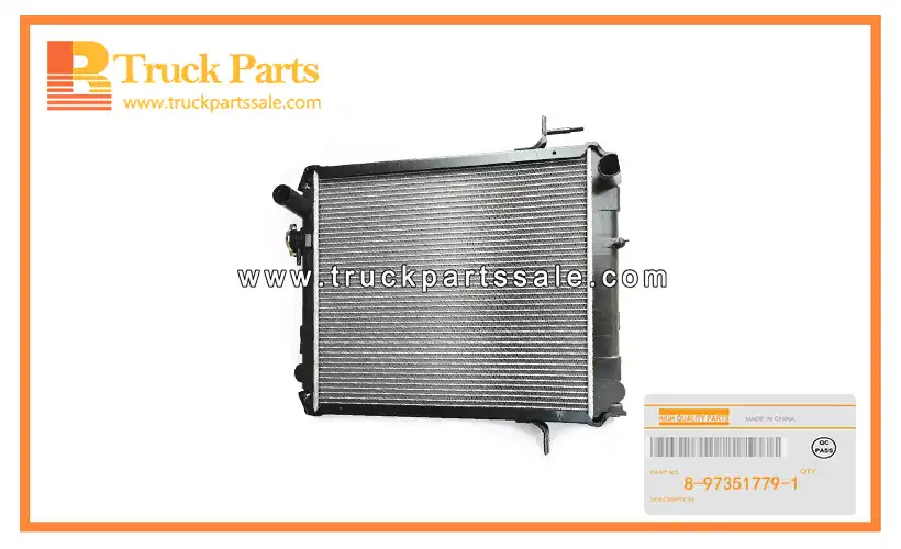 Radiator asm for ISUZU NKR77 4JH1 8-97351779-1 8973517791 8-97351-779-1 Conjunto del radiador