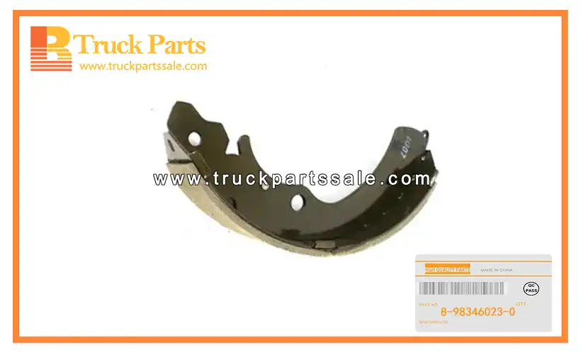 Rear Brake Shoe Kit for ISUZU TFS TFR DMAX 4X2 8-98346023-0 8983460230 8-98346-023-0 Kit de zapata de freno trasero