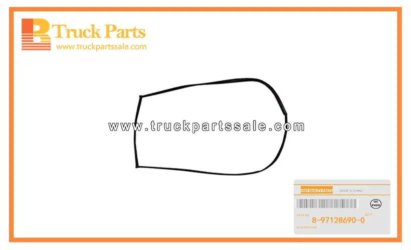 Rear Door Glass Run for ISUZU 4ZE1 UBS17 8-97128690-0 8971286900 8-97128-690-0 Corredor de vidrio de puerta trasera