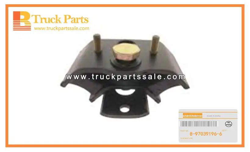 Rear Engine Mounting Cushion Rubber for ISUZU TFS UBS 8-97039196-6 8970391966 8-97039-196-6 Goma del amortiguador de montaje del motor trasero