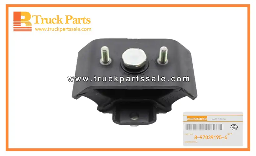 Rear Engine Mounting Cushion Rubber for ISUZU UBS 8-97039195-6 8970391956 8-97039-195-6 Goma del amortiguador de montaje del motor trasero