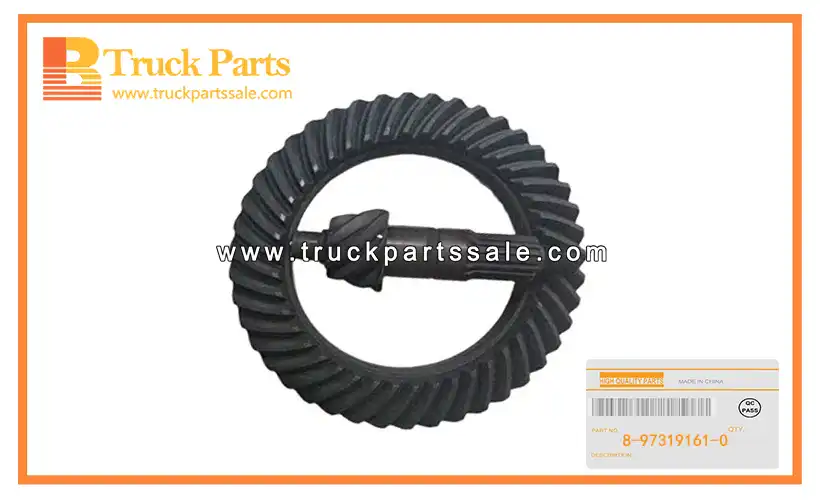 Rear Final Drive Gear Set for ISUZU NKR NPR 4HE1 8-97319161-0 8973191610 8-97319-161-0 Juego de engranajes de transmisi??n final trasera