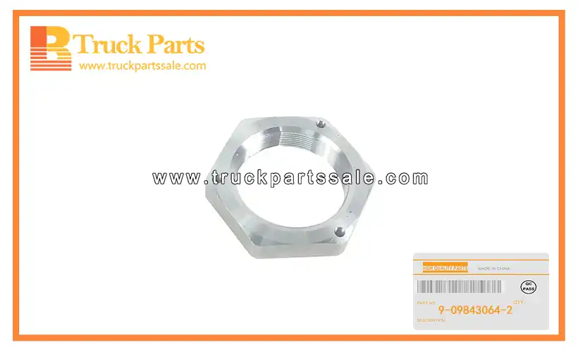 Rear Hub Bearing Nut for ISUZU FSR 9-09843064-2 9098430642 9-09843-064-2 Tuerca del cojinete del buje trasero