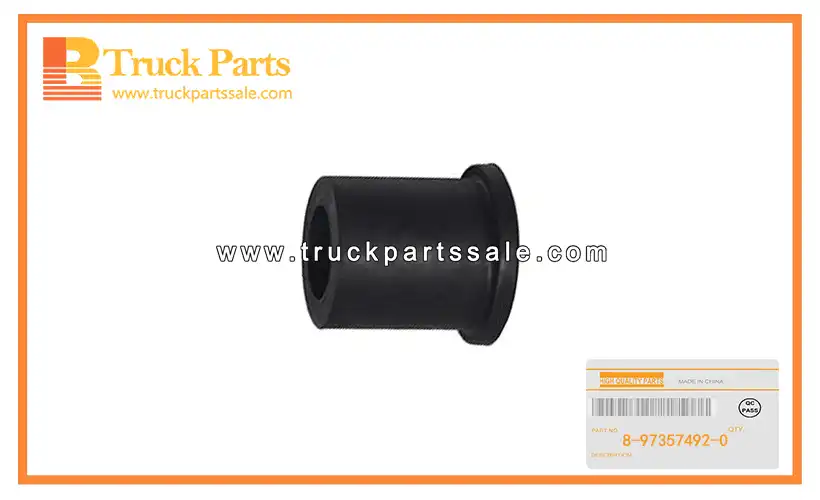 Rear Spring Shackle Bushing for ISUZU DMAX 8-97357492-0 8973574920 8-97357-492-0 Buje de grillete de resorte trasero