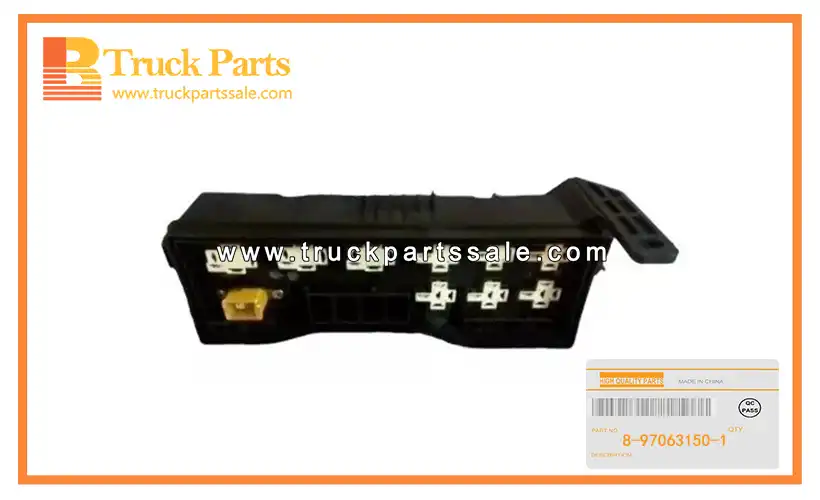 Relay Fuse Box for ISUZU NKR77 4JH1 8-97063150-1 8970631501 8-97063-150-1 Caja de fusibles de rel??