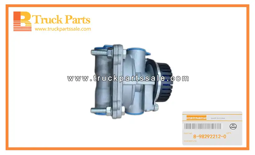 Relay Rearward Rear Valve for ISUZU FTS 8-98292212-0 8982922120 8-98292-212-0 Rel?? V??lvula trasera trasera