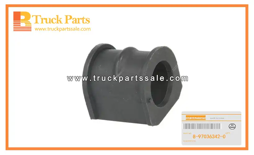 Rubber Stabiliser Front Bush for ISUZU UBS17 4ZE1 8-97036342-0 8970363420 8-97036-342-0 Casquillo delantero estabilizador de goma