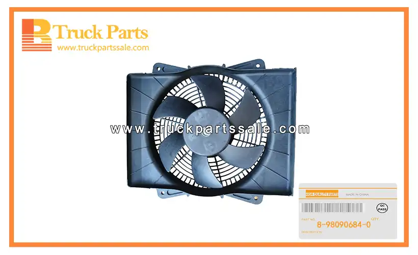 Shroud Blower Assembly for ISUZU NPR 8-98090684-0 8980906840 8-98090-684-0 Conjunto de soplador de cubierta