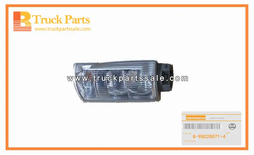 Side Combination Lamp Assembly for ISUZU NKR85 4JJ1-T 8-98020071-4 8980200714 8-98020-071-4 Conjunto de l??mpara combinada lateral