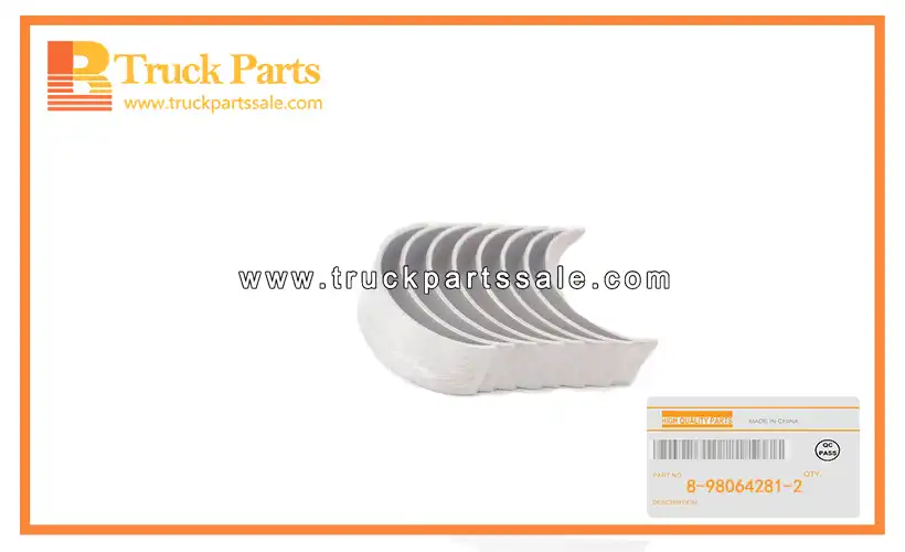 Standard Connecting Rod Metal Set for ISUZU FRR FSR FTR 4HK1 6HK1 8-98064281-2 8980642812 8-98064-281-2 Juego de bielas de metal est??ndar