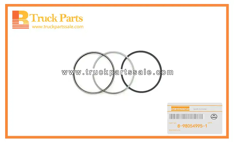 Standard Piston Ring Set for ISUZU NKR 4HG1 8-98054995-1 8980549951 8-98054-995-1 Juego de anillos de pist??n est??ndar