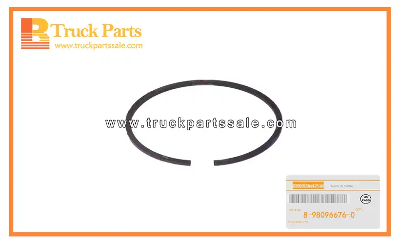 Standard Piston Ring Set for ISUZU TFUC 4JJ1 8-98096676-0 8980966760 8-98096-676-0 Juego de anillos de pist??n est??ndar