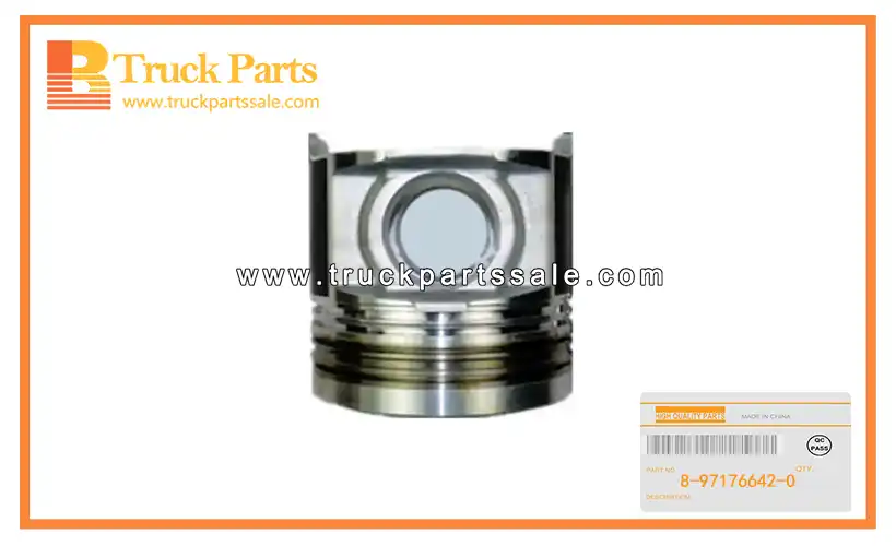 Standard Piston for ISUZU NPR 4BD2 8-97176642-0 8971766420 8-97176-642-0 Pist??n est??ndar