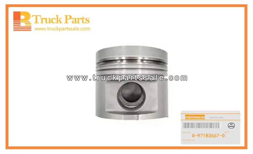 Standard Piston for ISUZU NPR 4HF1 8-97183667-0 8971836670 8-97183-667-0 Pist??n est??ndar