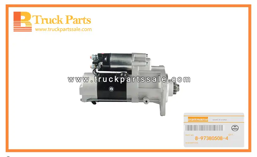 Starter Assembly for ISUZU CXZ CYZ 6WA1 6WG1T 8-97380508-4 8973805084 8-97380-508-4 Asamblea de arranque