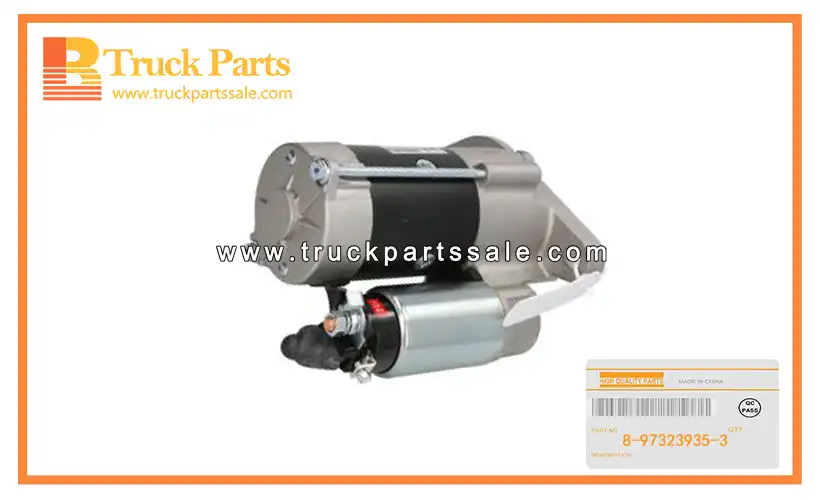 Starter Assembly for ISUZU NKR NPR 4HK1 8-97323935-3 8973239353 8-97323-935-3 Asamblea de arranque