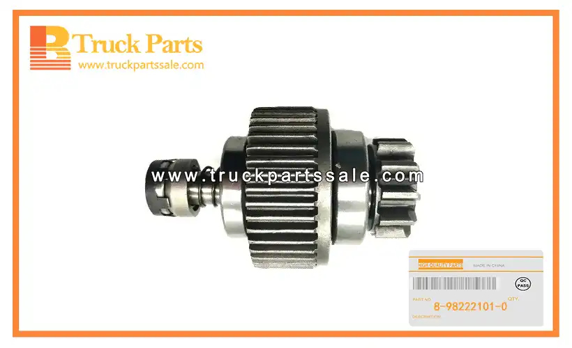 Starter Pinion Clutch for ISUZU NKR NPR 8-98222101-0 8982221010 8-98222-101-0 Embrague del pi ??n de arranque