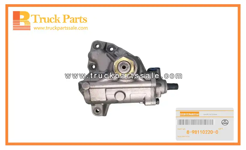 Steering Unit for ISUZU 700P 4HF1 8-98110220-0 8981102200 8-98110-220-0 La unidad de direcci??n