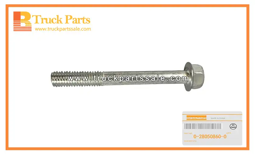 THROTTLE BOLT for ISUZU TFR 4JJ1 0-28050860-0 0280508600 0-28050-860-0 PERNO DEL ACELERADOR