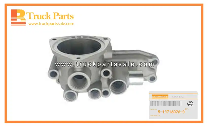 Thermostat Housing for ISUZU XE 6BB1 5-13716026-0 5137160260 5-13716-026-0 Casas de termostato