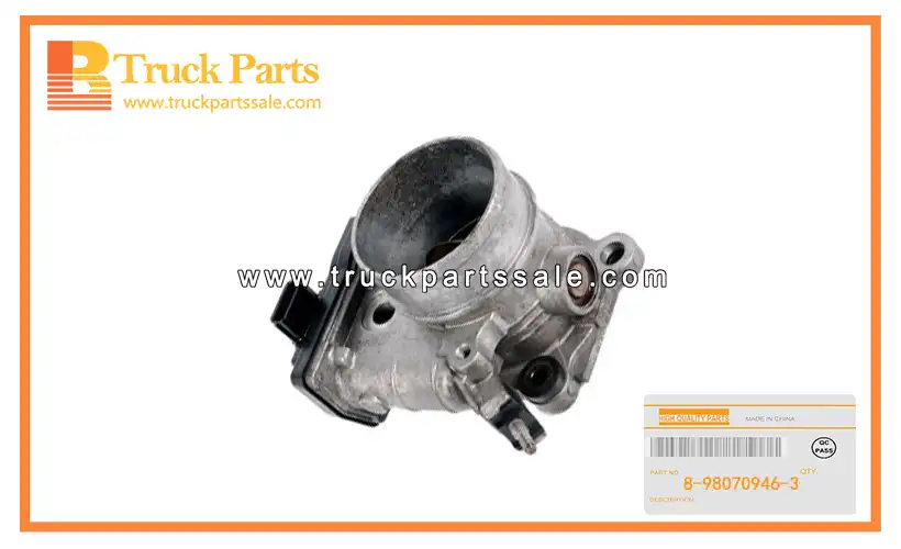 Throttle Valve Asm for ISUZU 4HK1 4HE1 8-98070946-3 8980709463 8-98070-946-3 Conjunto de v??lvula de mariposa