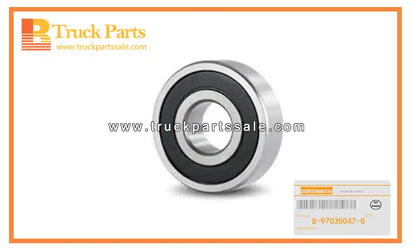 Top Gear Shaft Bearing for ISUZU NKR NPR 8-97035047-0 8970350470 8-97035-047-0 Cojinete del eje del engranaje superior