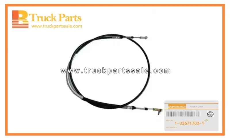 Trans Control Shift Cable for ISUZU FVZ34 6HK1 1-33671702-1 1336717021 1-33671-702-1 Cable de cambio de control de transmisi??n