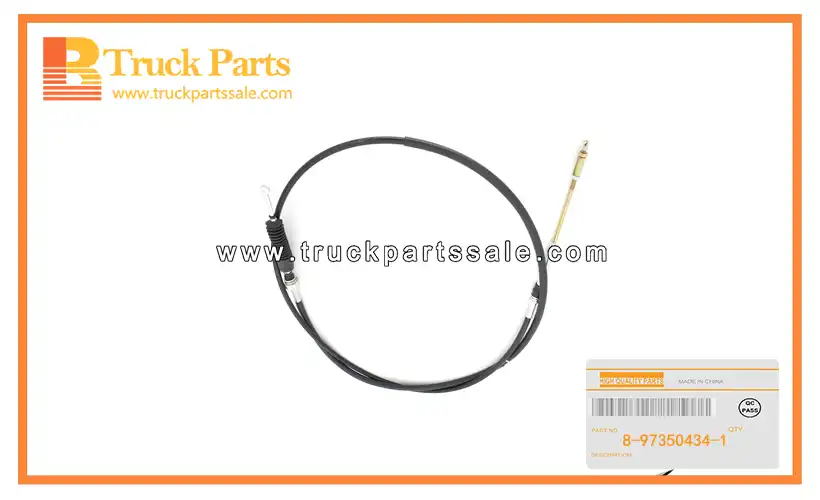 Transmission Control Select Cable for ISUZU 4HG1 MYY6P MYY5T NPR 8-97350434-1 8973504341 8-97350-434-1 Cable de selecci??n de control de transmisi??n