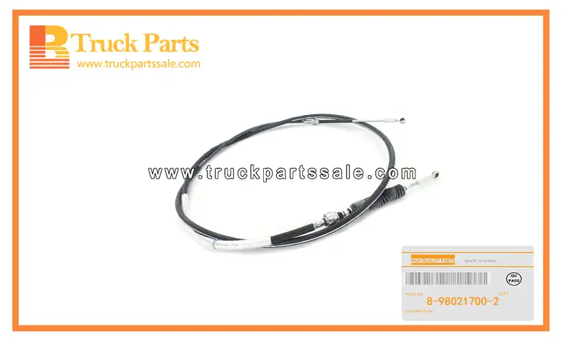 Transmission Control Select Cable for ISUZU NLR85 MYY5T 4JJ1T 8-98021700-2 8980217002 8-98021-700-2 Cable de selecci??n de control de transmisi??n