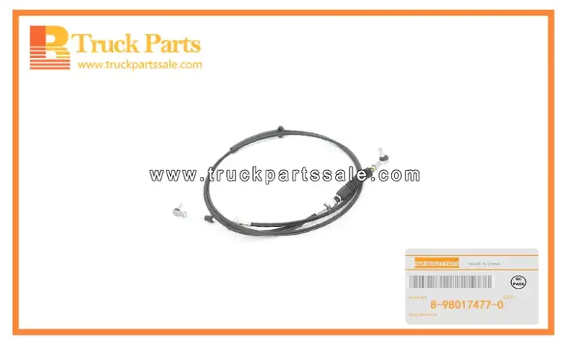 Transmission Control Shift Cable for ISUZU FVM 8-98017477-0 8980174770 8-98017-477-0 Cable de cambio de control de transmisi??n