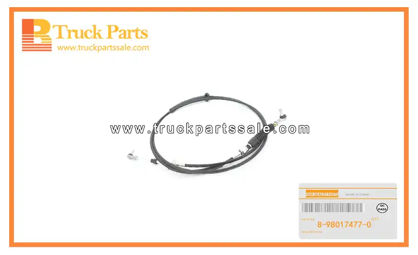 Transmission Control Shift Cable for ISUZU FVM 8-98017477-0 8980174770 8-98017-477-0 Cable de cambio de control de transmisi??n