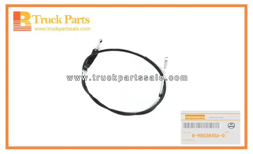 Transmission Control Shift Cable for ISUZU NMR 4JB1T 8-98038456-0 8980384560 8-98038-456-0 Cable de cambio de control de transmisi??n