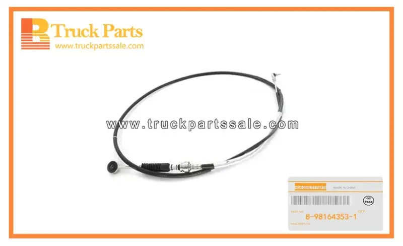 Transmission Control Shift Cable for ISUZU NMR85 8-98164353-1 8981643531 8-98164-353-1 Cable de cambio de control de transmisi??n