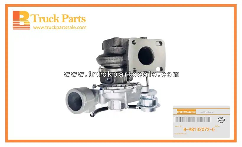 Turbocharger Assembly for ISUZU TFR 8-98132072-0 8981320720 8-98132-072-0 Conjunto de turbocompresor