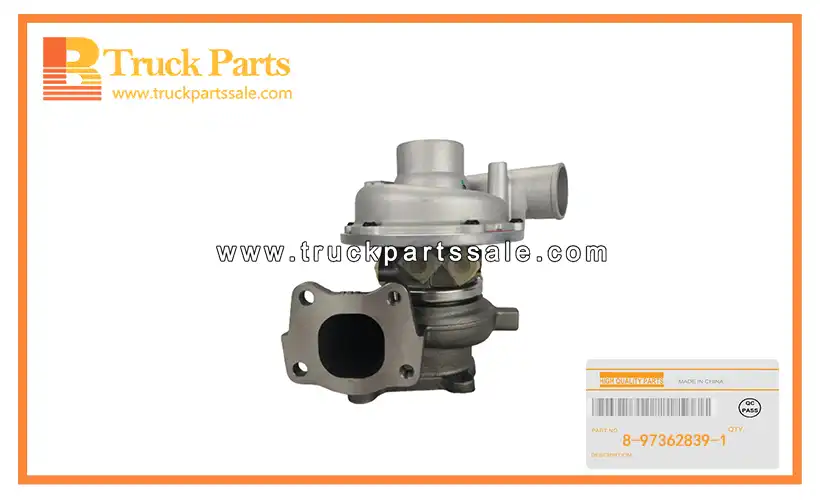 Turbocharger Assembly for ISUZU XD 4HK1 8-97362839-1 8973628391 8-97362-839-1 Conjunto de turbocompresor