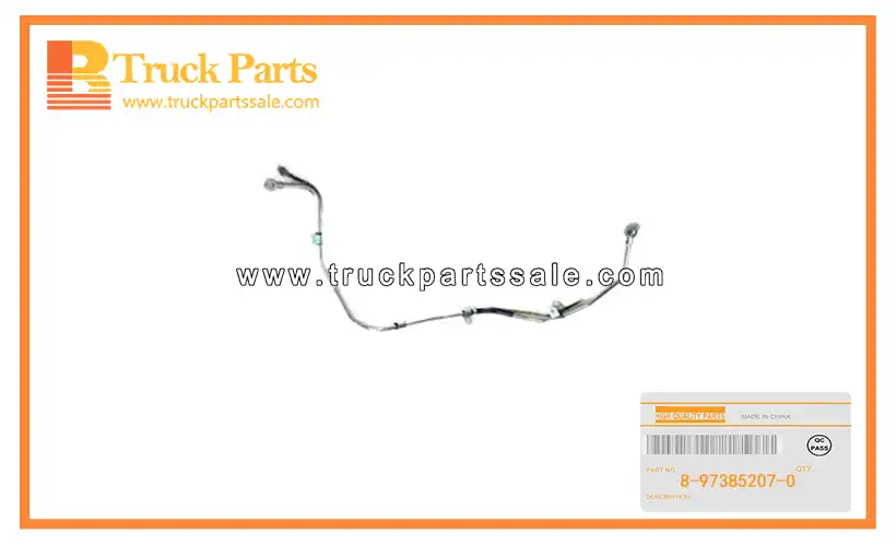 Turbocharger Feed Oil Pipe for ISUZU NPR 8-97385207-0 8973852070 8-97385-207-0 Tubo de aceite de alimentaci??n del turbocompresor