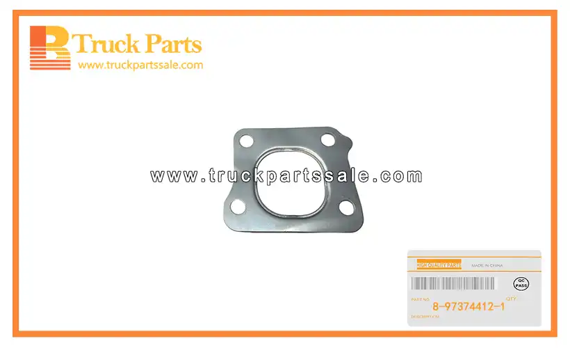 Turbocharger To Exhaust Duct Gasket for ISUZU 4HK1 NPR 8-97374412-1 8973744121 8-97374-412-1 Junta del turbocompresor al conducto de escape