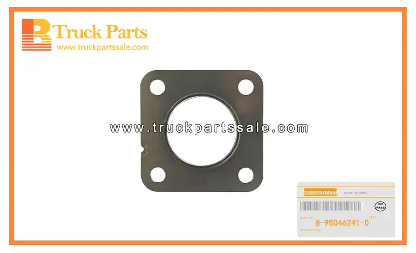 Turbocharger To Exhaust Duct Gasket for ISUZU NPR XD 6HK1 8-98046241-0 8980462410 8-98046-241-0 Junta del turbocompresor al conducto de escape