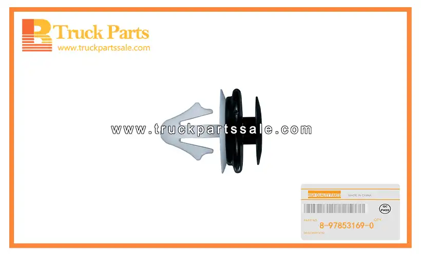 Under Cover Clip for ISUZU NKR55 4JB1 8-97853169-0 8978531690 8-97853-169-0 Clip debajo de la cubierta