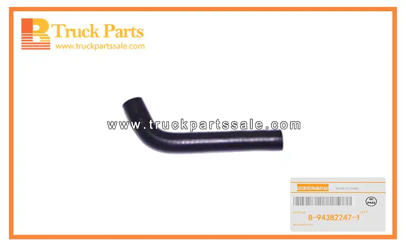 Water Pipe Hose for ISUZU TFR55 4JB1 8-94382247-1 8943822471 8-94382-247-1 Manguera de tuber??a de agua