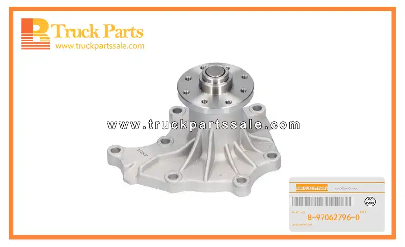 Water Pump Assembly With Gasket for ISUZU NKR7 8-97062796-0 8970627960 8-97062-796-0