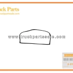 Windshield Glass Weatherstrip for ISUZU NPR 8-97856350-4 8978563504 8-97856-350-4 Burlete de vidrio para parabrisas