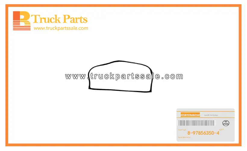 Windshield Glass Weatherstrip for ISUZU NPR 8-97856350-4 8978563504 8-97856-350-4 Burlete de vidrio para parabrisas
