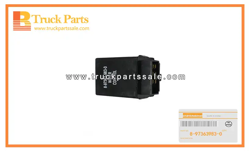 Wiper Relay for ISUZU NPR66 4HF1 8-97363983-0 8973639830 8-97363-983-0 Rel?? del limpiaparabrisas